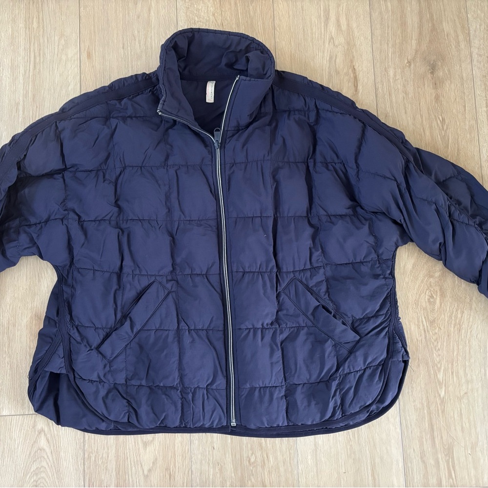 FP Movement by Free People Blue Puffer Jacket
